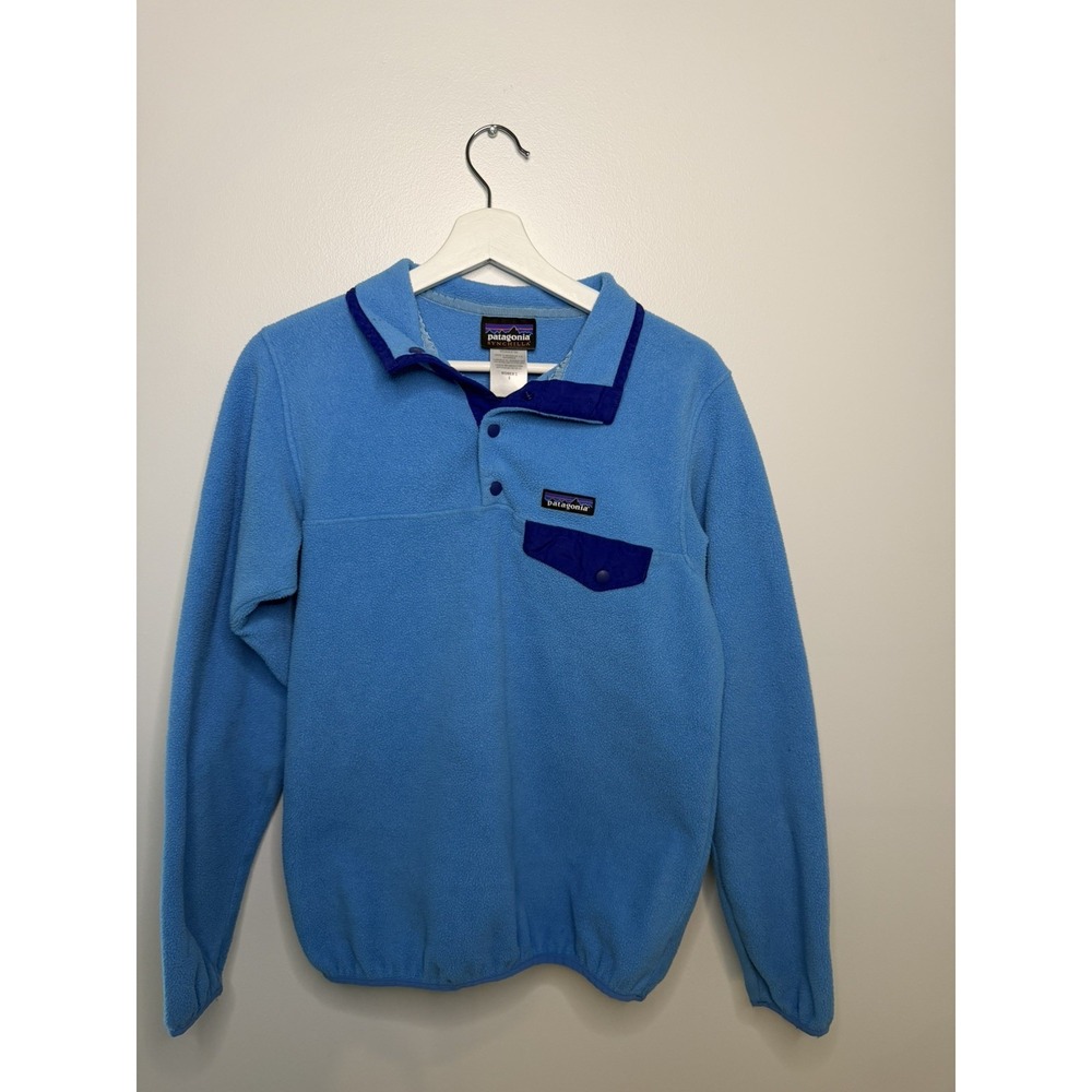 Patagonia Synchilla Snap-T Pullover Fleece Women's S Blue